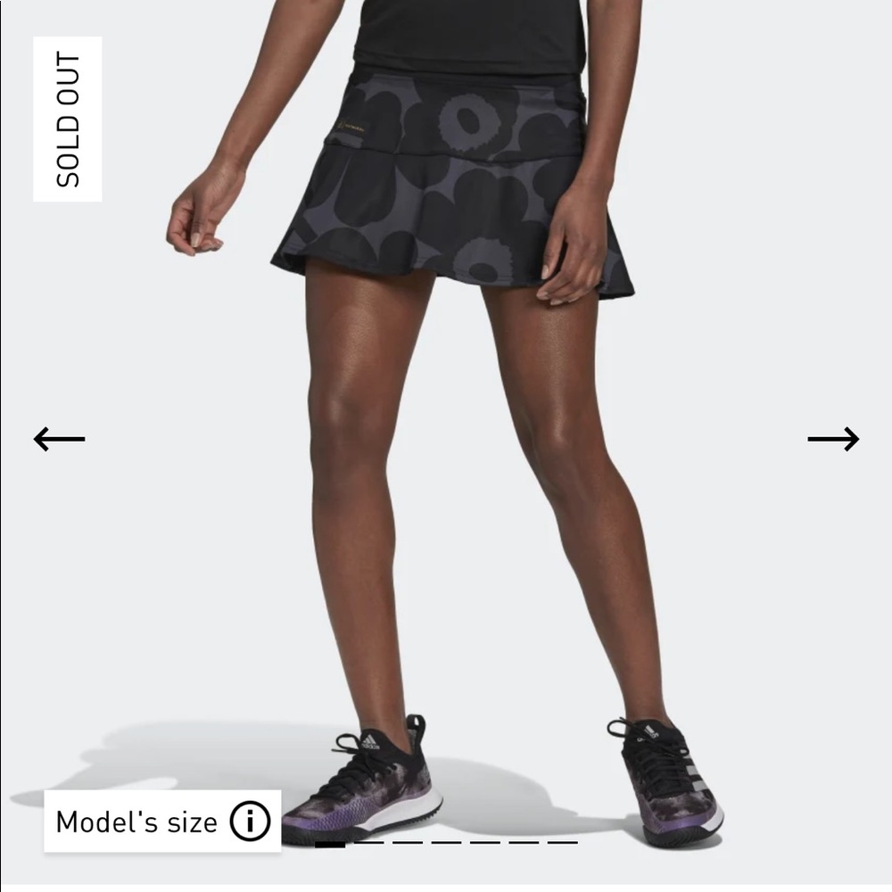 Adidas Marimekko Tennis Match Skirt Size Medium